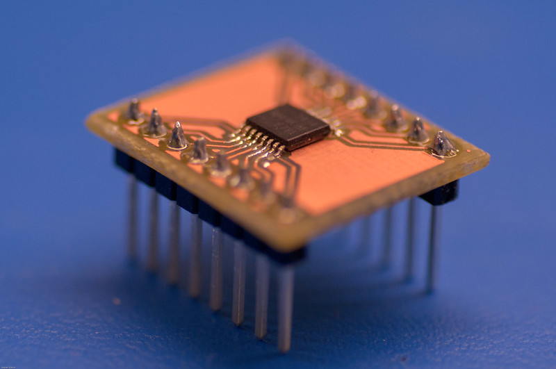 TSSOP-16 package on breakout board